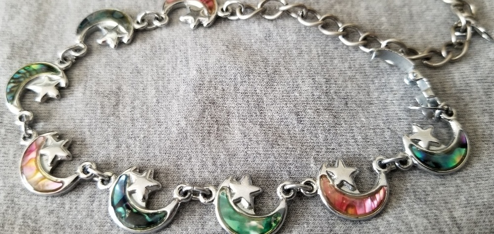 I love you to the moon and star bracelet